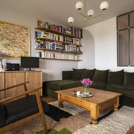 Apartment Family Nest With Sacre-coeur And Eiffel Tower View Paris