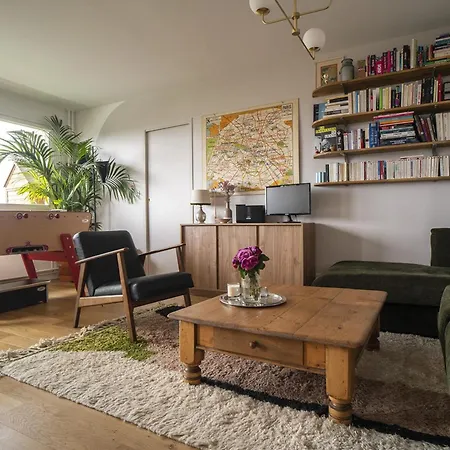 Family Nest With Sacre-coeur And Eiffel Tower View Apartment *